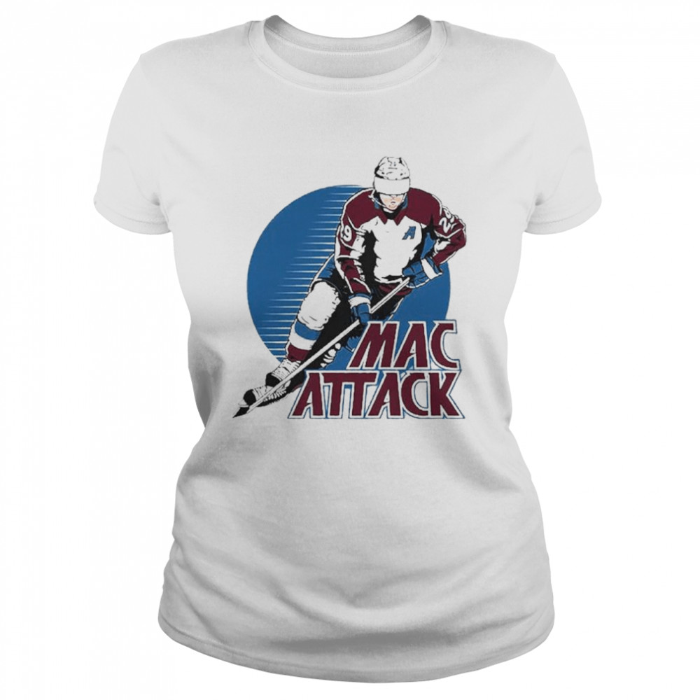 Mac Attack Colorado Avalanche shirt Classic Women's T-shirt