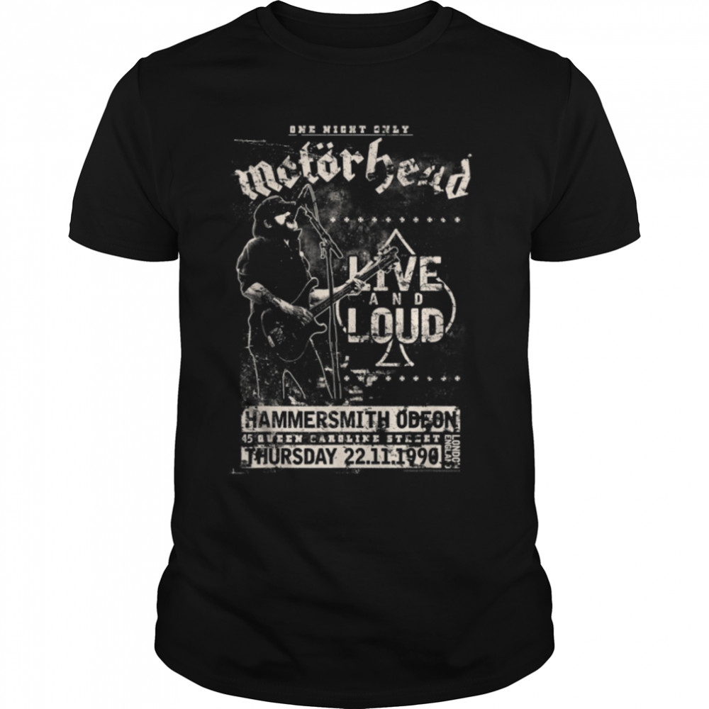 Motörhead - Live & Loud T-Shirt B07Z13C1V4
