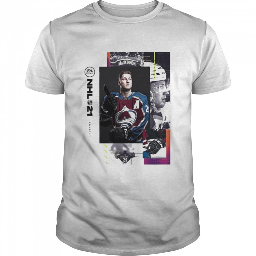 Nathan mackinnon colorado avalanche stanley cup champions shirt