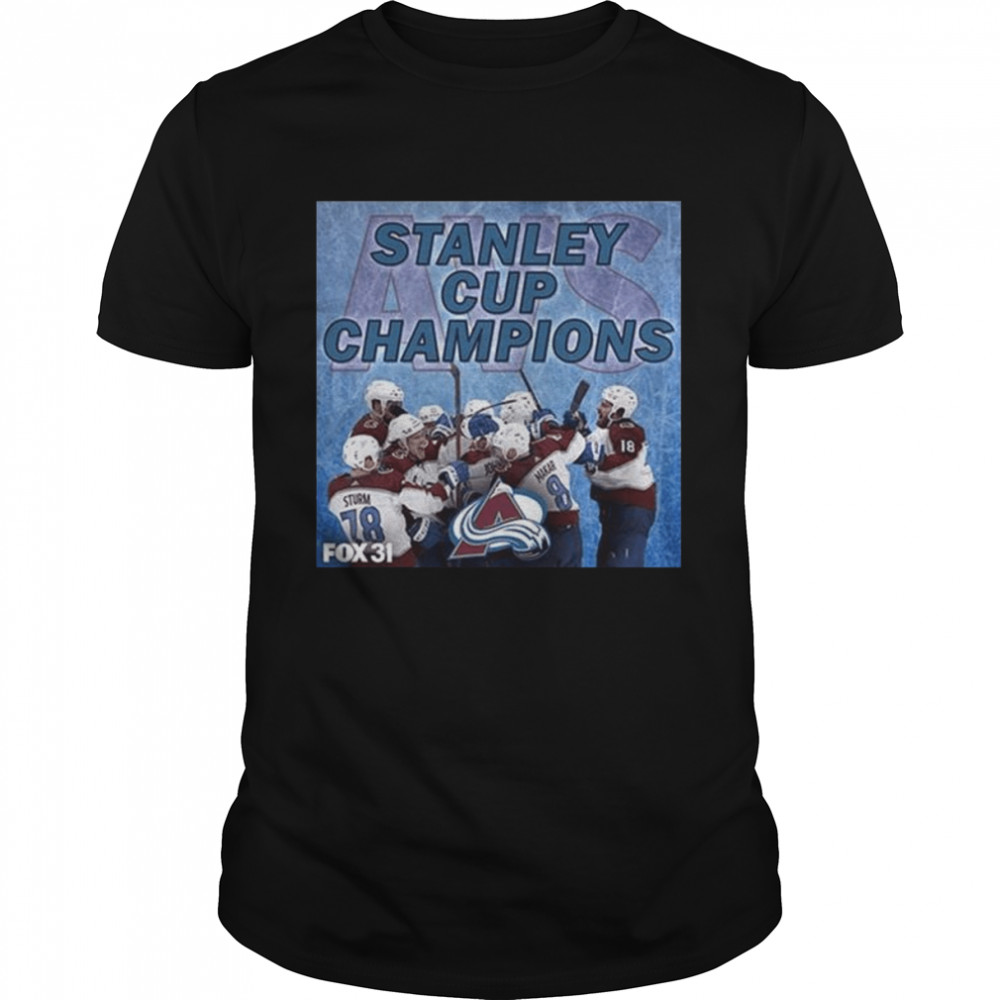 Nhl stanley cup champions congratulations colorado avalanche champions shirt