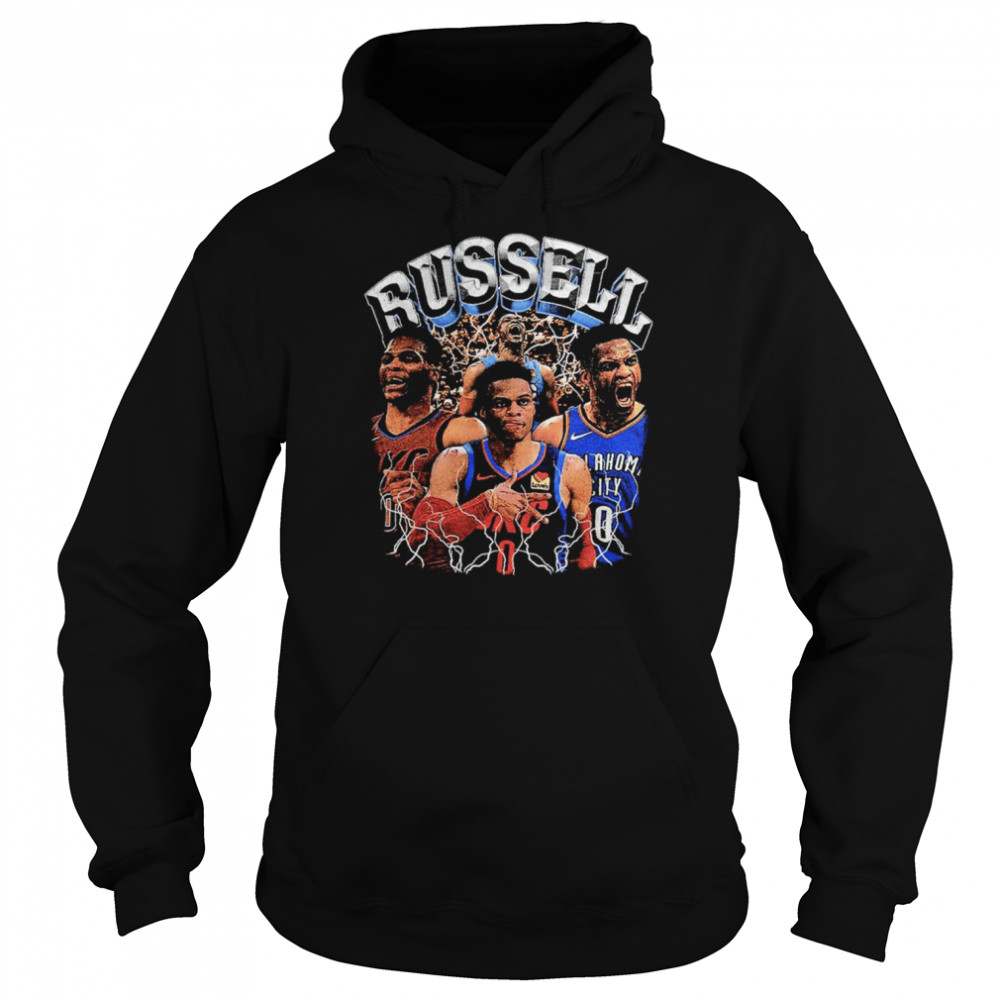 Russell Westbrook Okc Vintage shirt Unisex Hoodie
