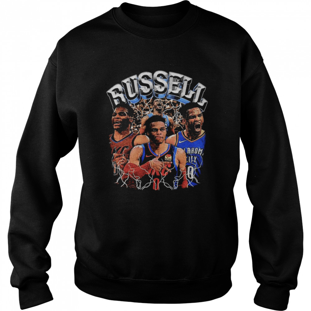 Russell Westbrook Okc Vintage shirt Unisex Sweatshirt