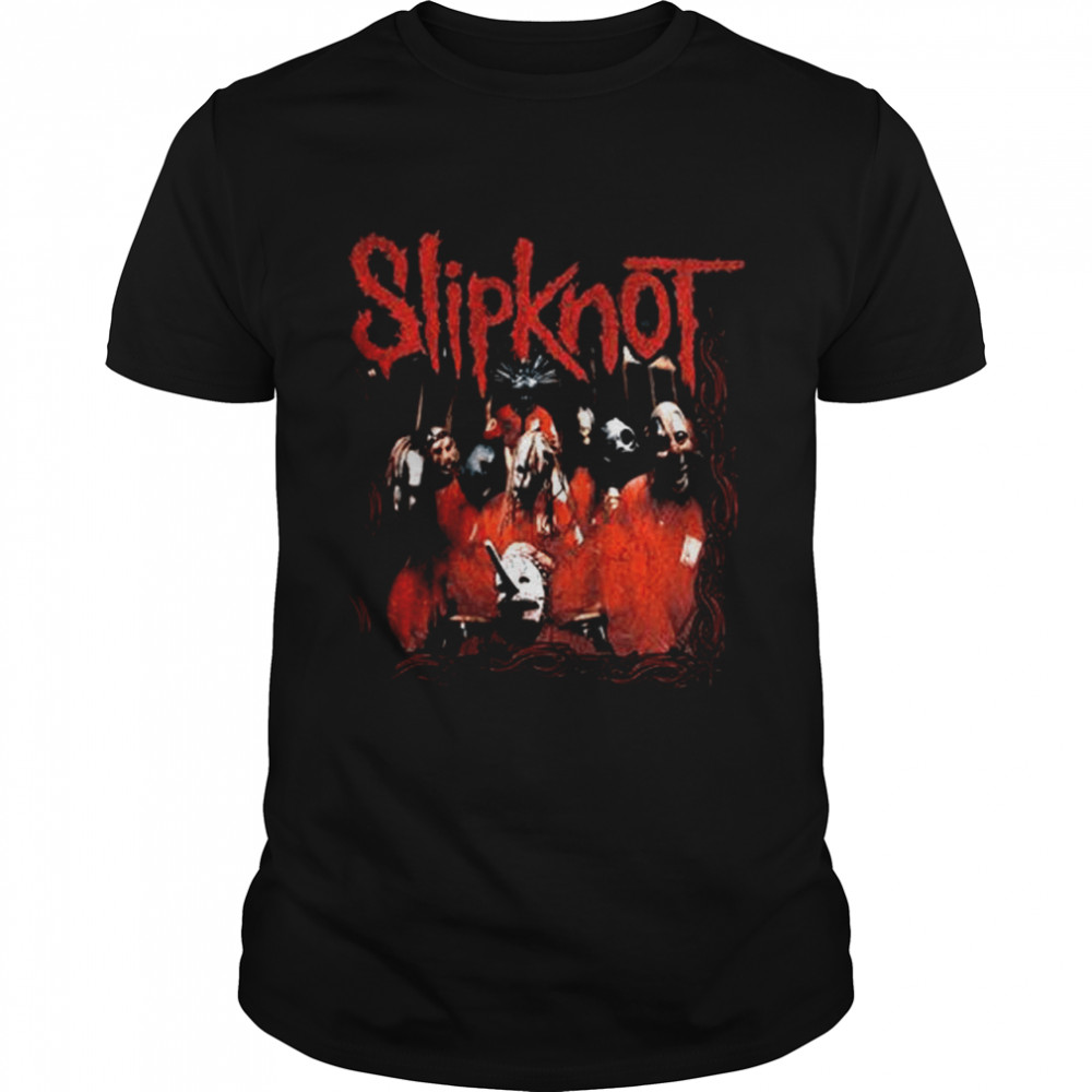 Slipknot Group Shot Corey Taylor Joey Jordison Shirt