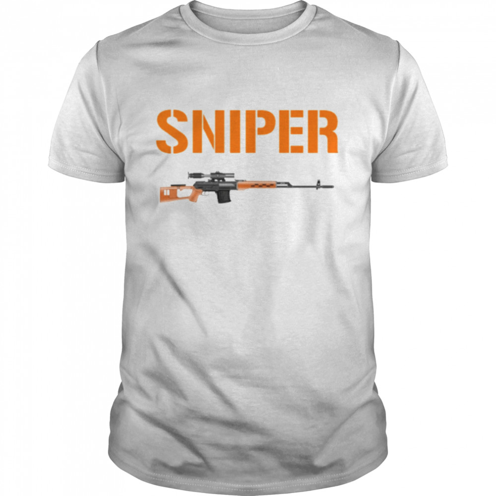 Soviet Russian Dragunov Svd Sniper Rifle Shirt
