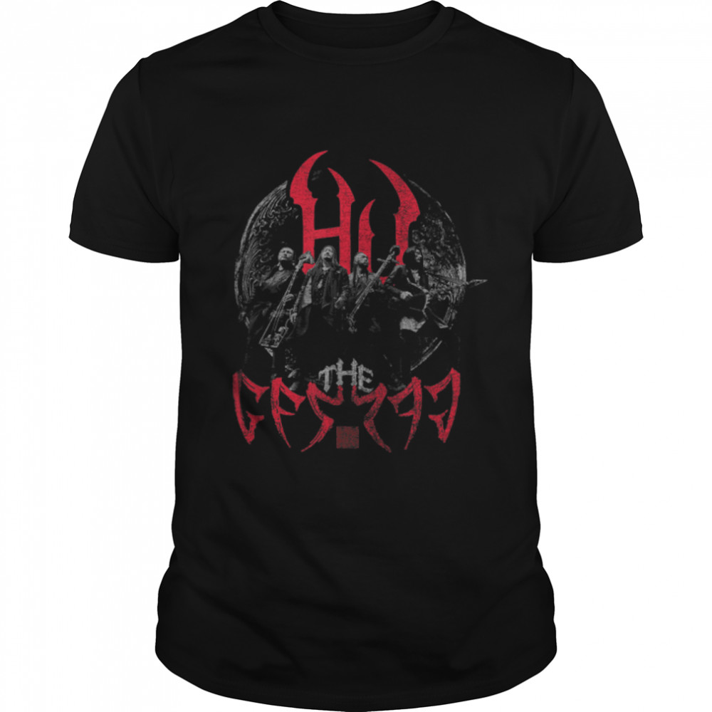 The Hu - Band Front Back Print T-Shirt B09MDL5D21