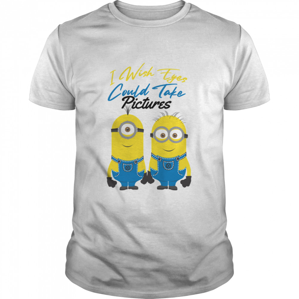 Minions I Wish Eyes Could Take Pictures Essential T- Classic Men's T-shirt