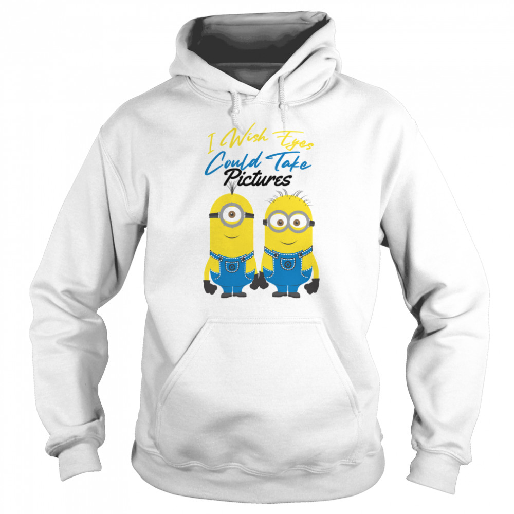 Minions I Wish Eyes Could Take Pictures Essential T- Unisex Hoodie