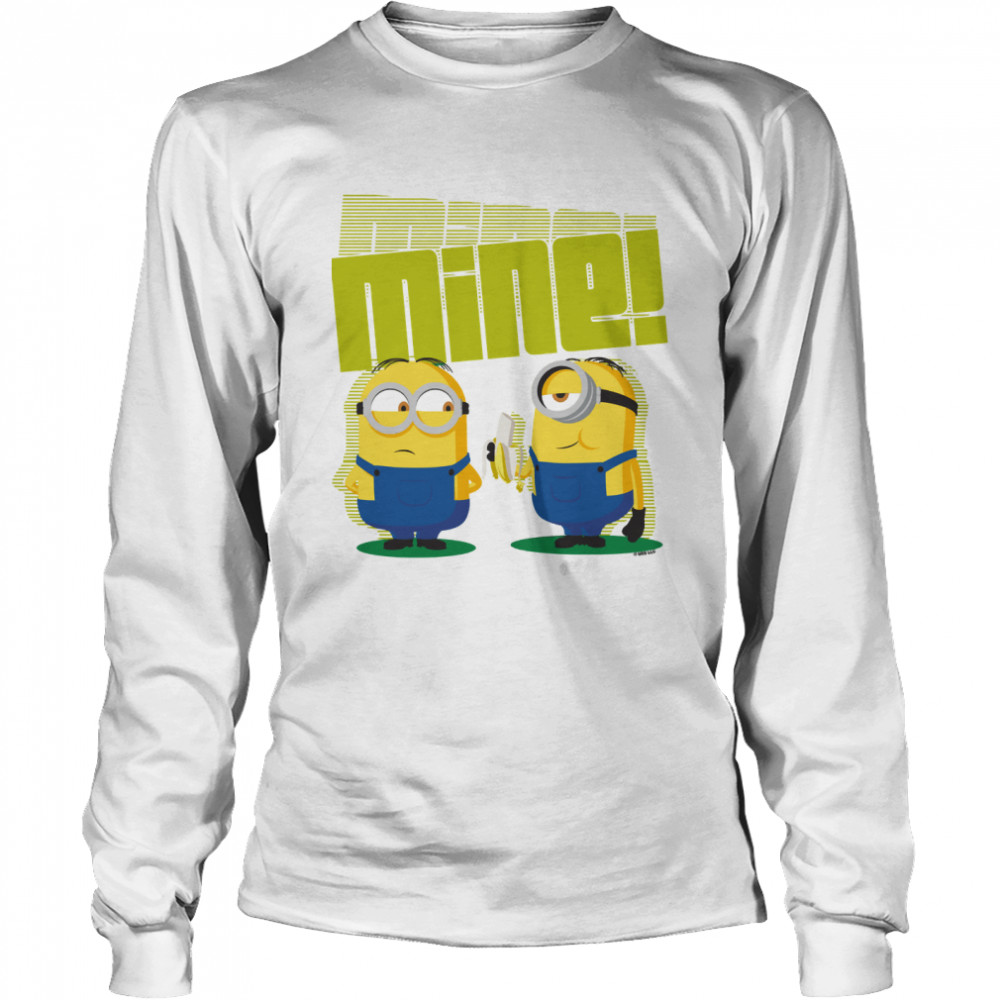 Minions Mine Essential T- Long Sleeved T-shirt