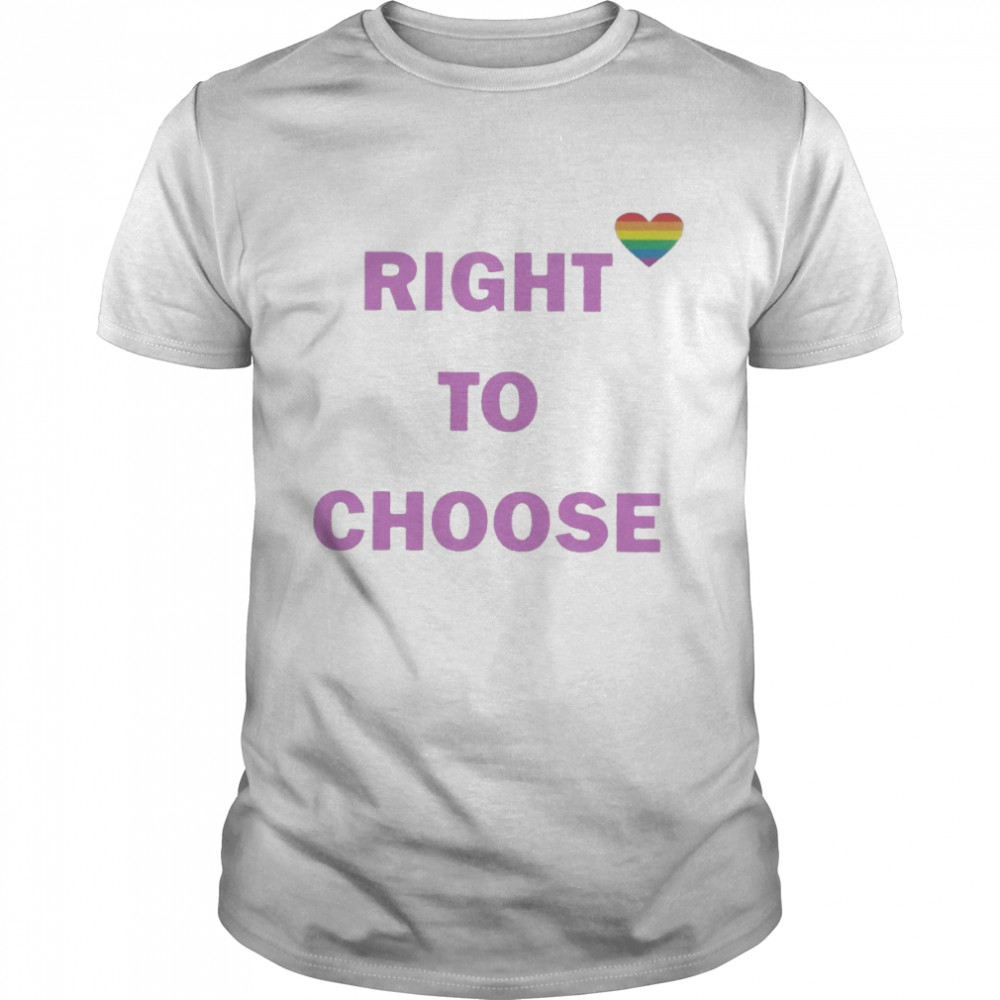 Right to choose ryan gerritsen jagmeet shirt Classic Men's T-shirt