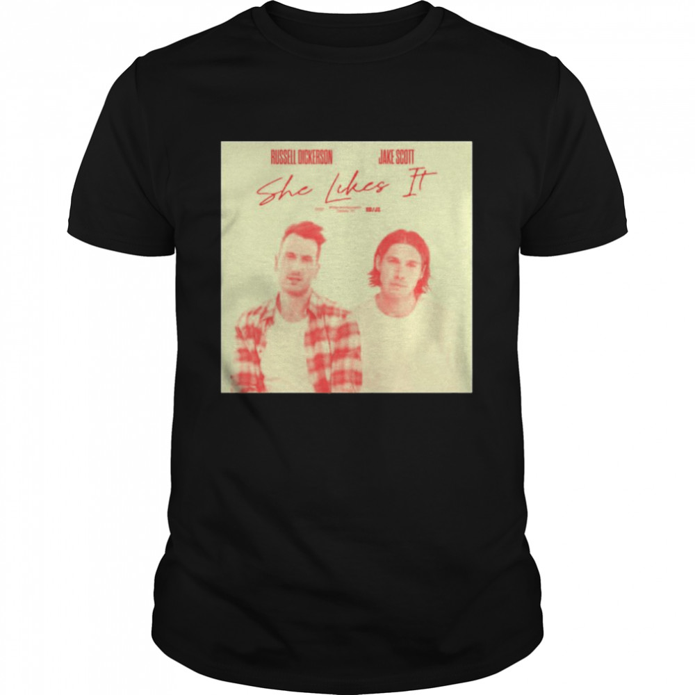 Russell She Likes It Feat Jake  Classic Men's T-shirt