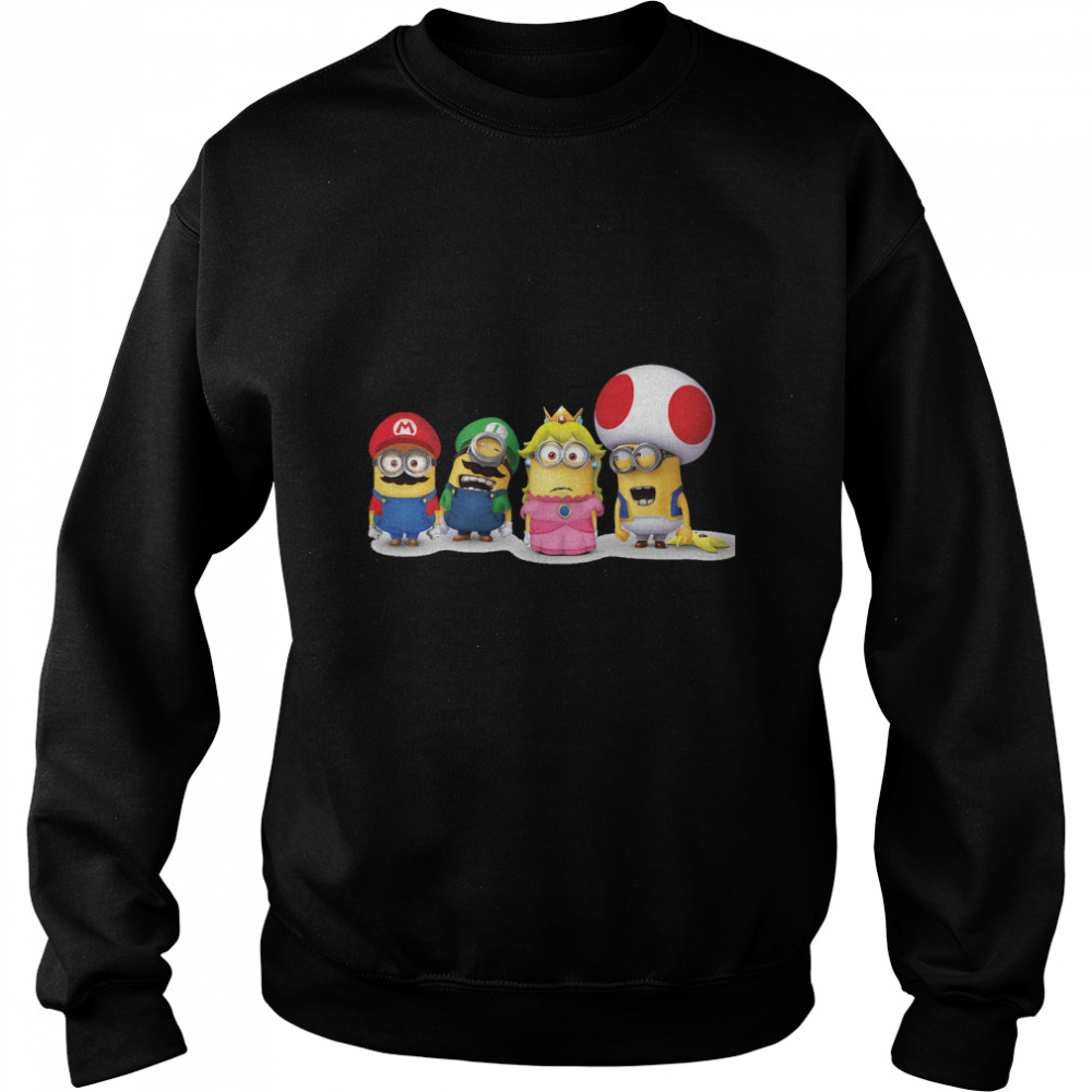 Super Minion Bros Classic T- Unisex Sweatshirt