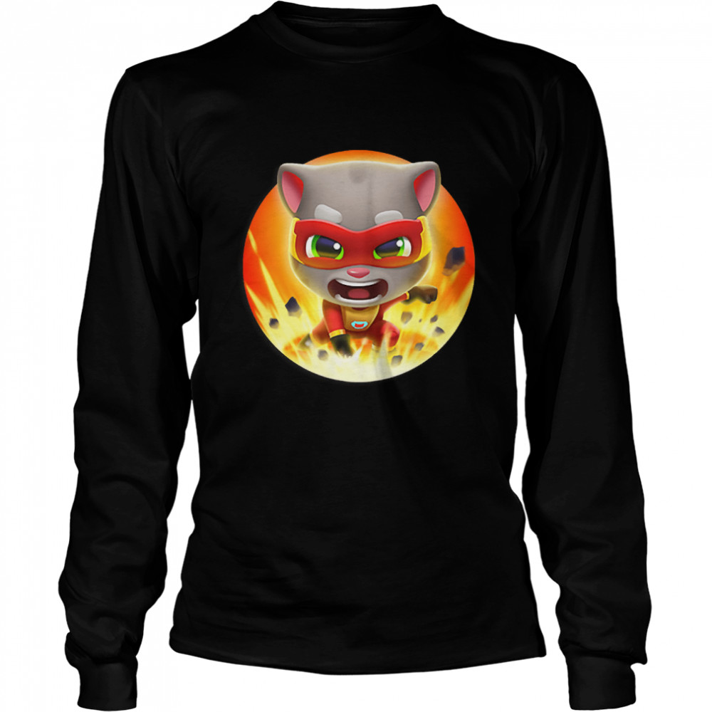 Talking Tom Classic T-Shirt 2 Talking Tom Classic T- Long Sleeved T-shirt