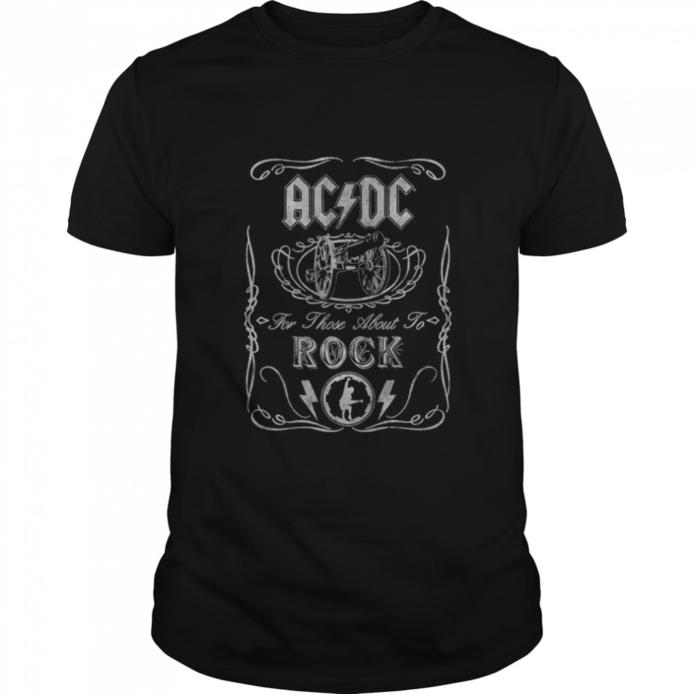 Acdc For Those About To Rock Shirt