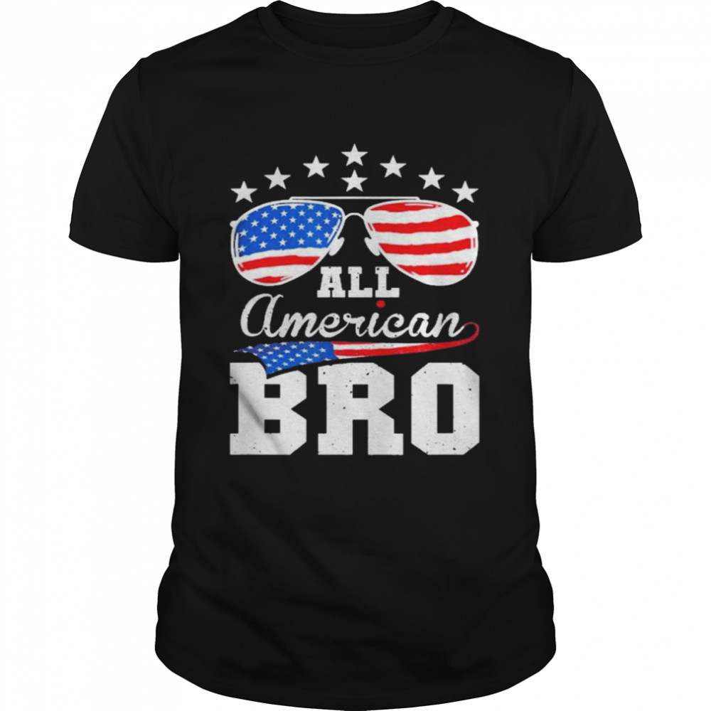 All American Bro 4th Of July Matching Family Shirt