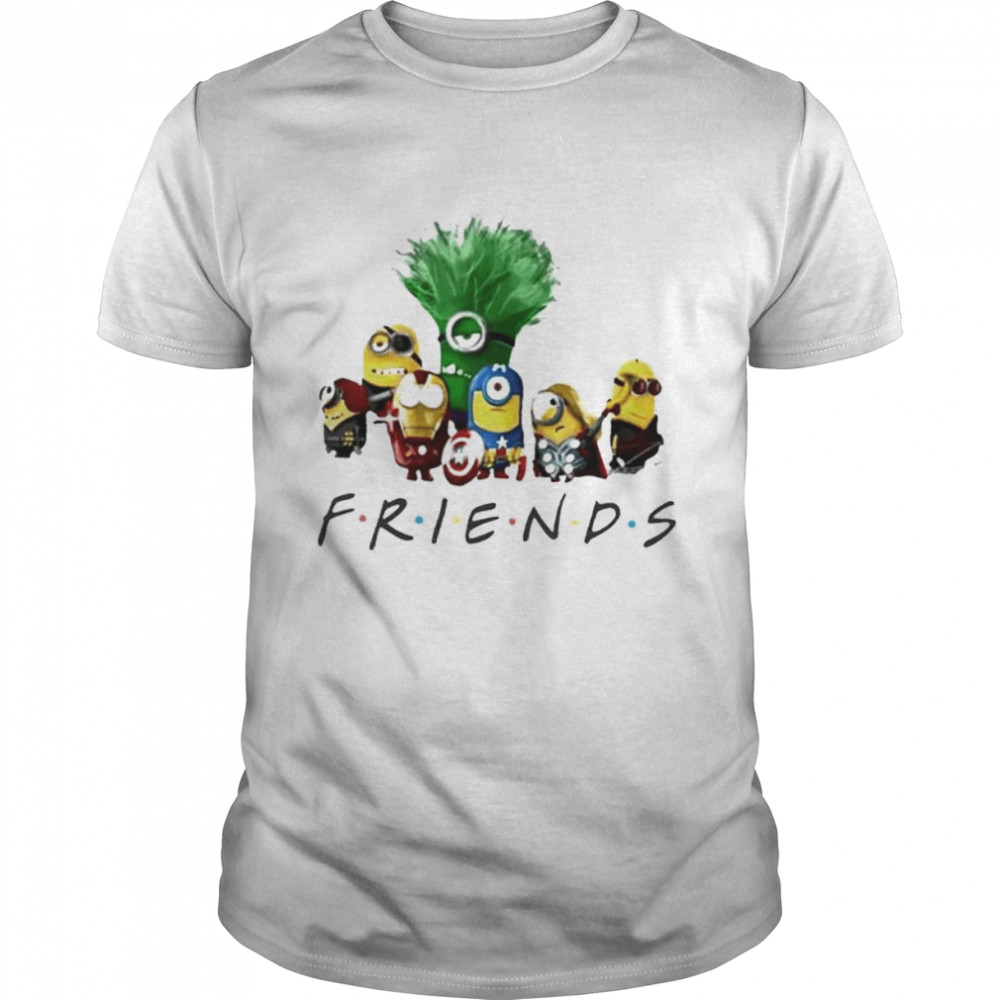 avengers Minion friends shirt