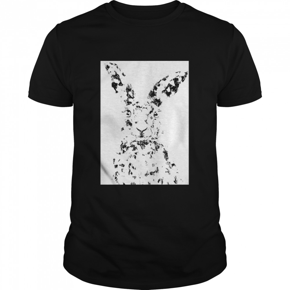 Bunny, Pop Art, Edited Oil Painting By Marina Daniluka Classic T-Shirt
