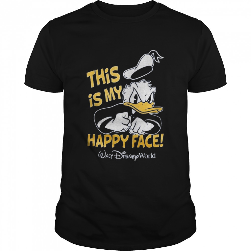 Donald this is my happy face shirt