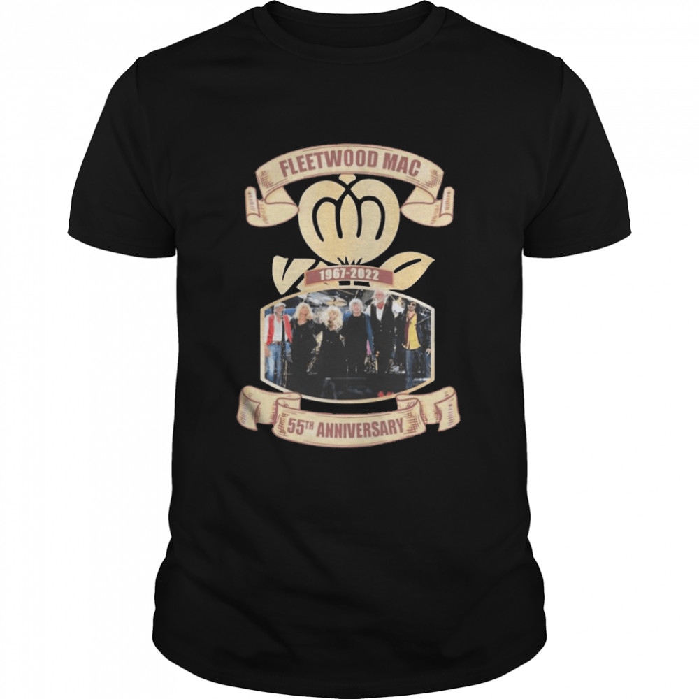 Fleetwood Mac 1967-2022 55th Anniversary Shirt