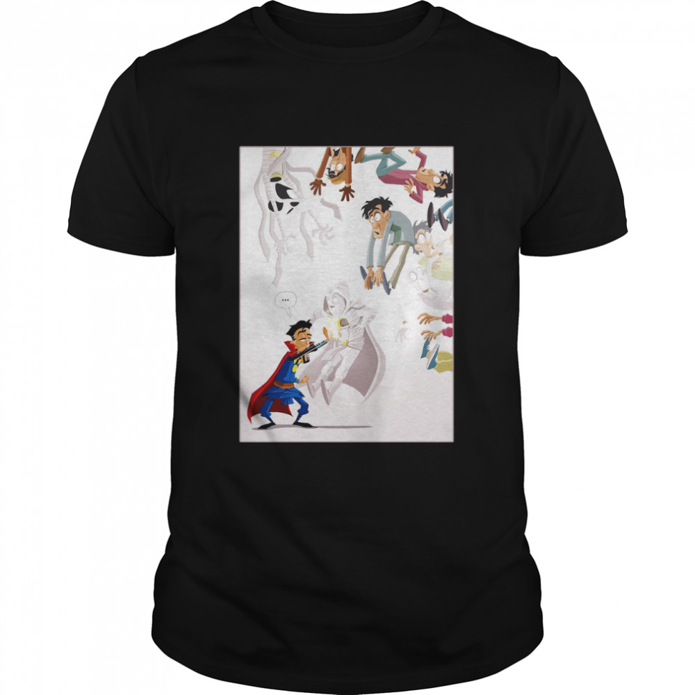 Funny Moon Knight Khonshu, Layla Moonknight, Layla El Faouly Classic T-Shirt