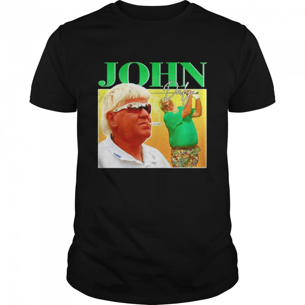 Golf legend John Daly 90s retro shirt