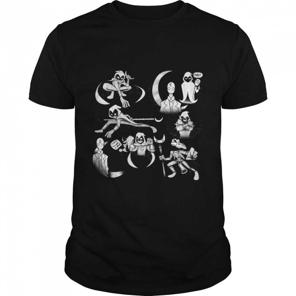 Jake Lockley Steven Grant  Marc Spector Khonshu Mr Knight Classic T-Shirt