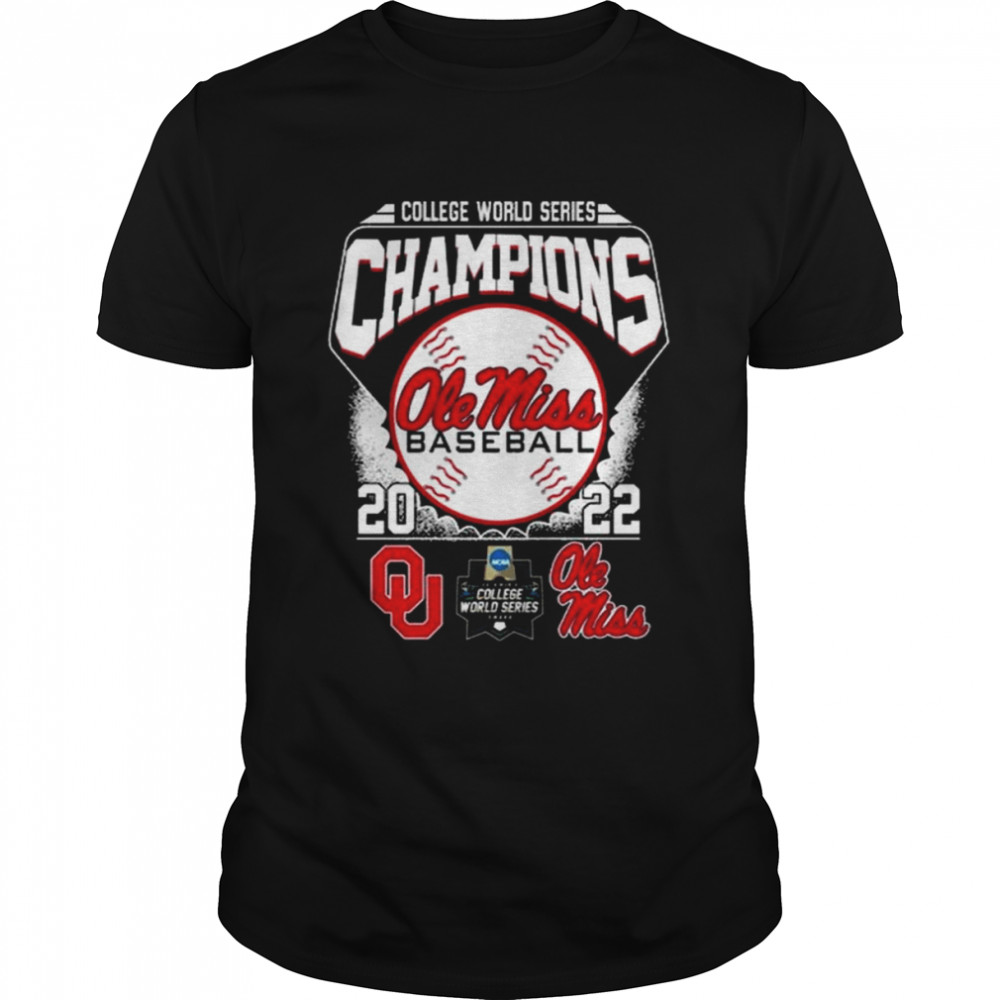 Ole Miss Rebels college world series champions 2022 shirt Classic Men's T-shirt