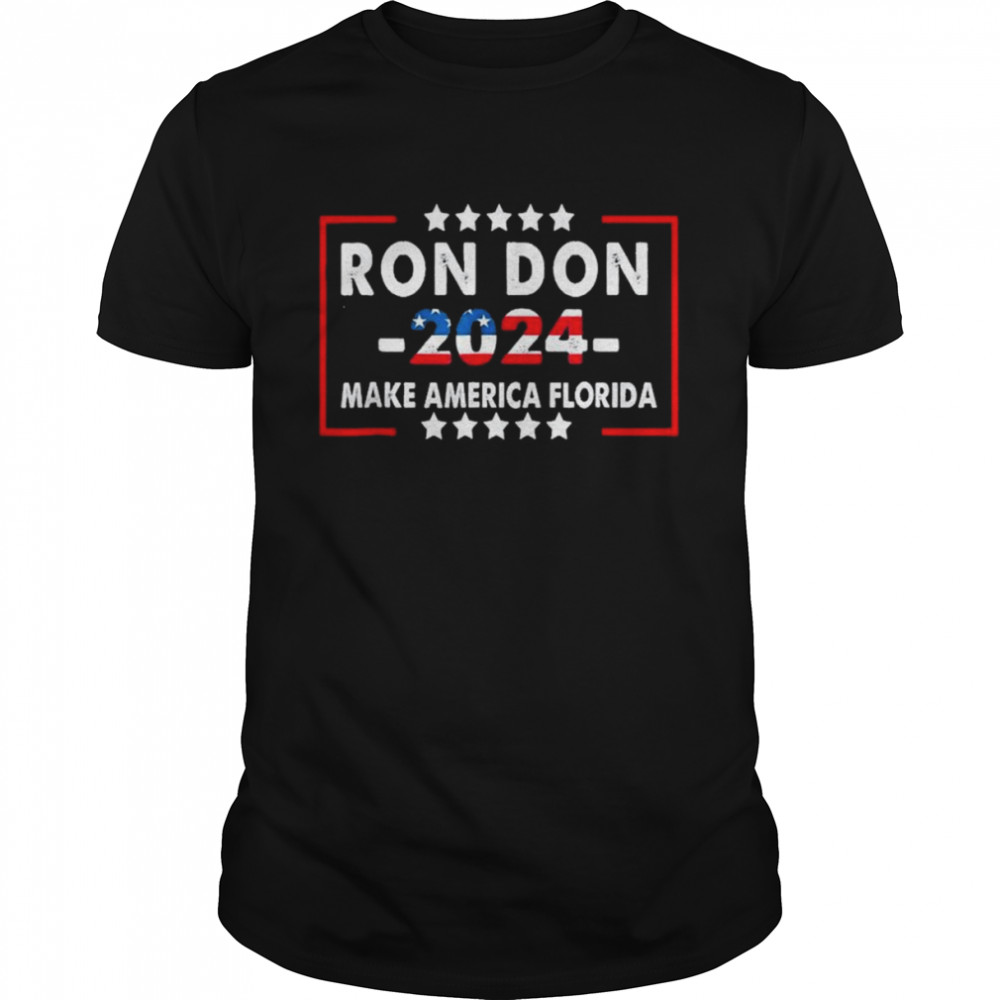Ron Don 2024 Trump Desantis 2024 Election  Classic Men's T-shirt