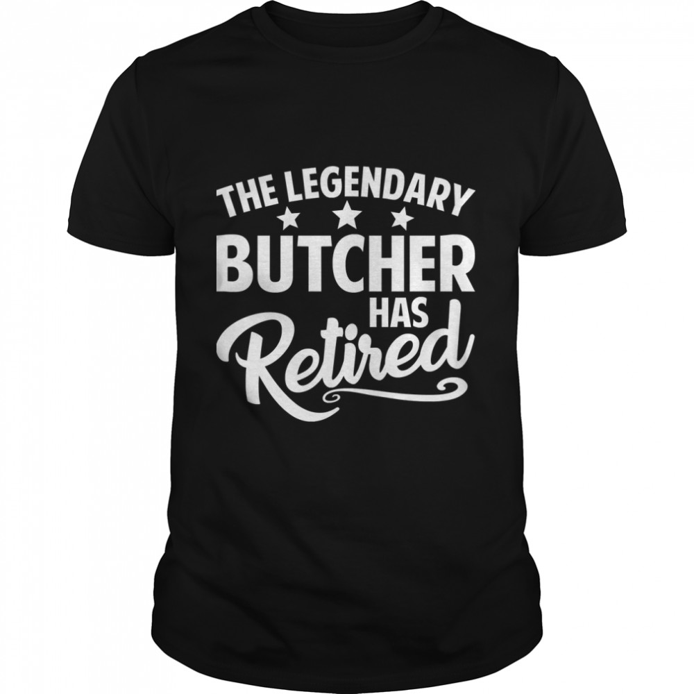 Butcher Meat Flesh Sausages Profession Job Retired Classic T- Classic Men's T-shirt