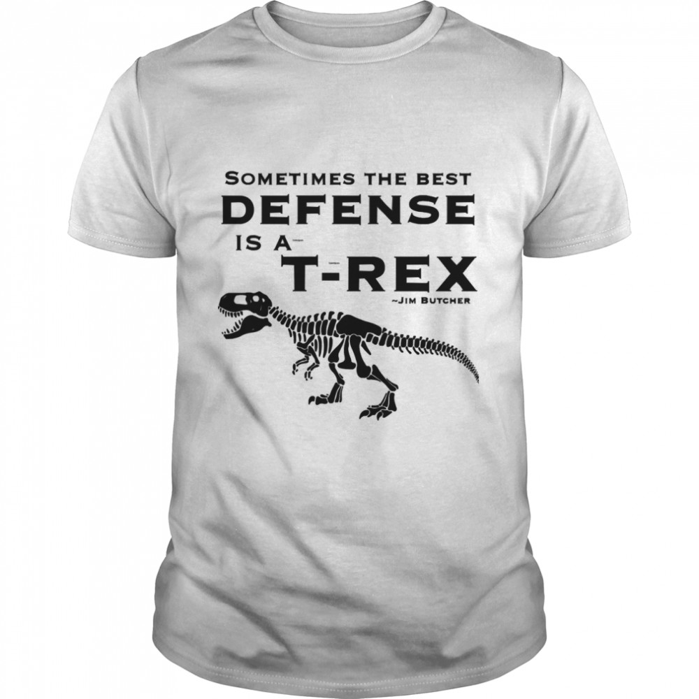 Defense Dinosaur   Classic T-Shirt