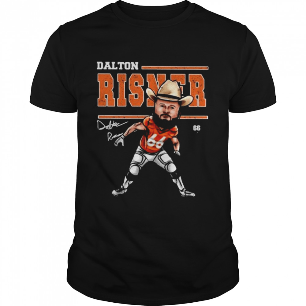 Denver Broncos Dalton Risner signature shirt Classic Men's T-shirt