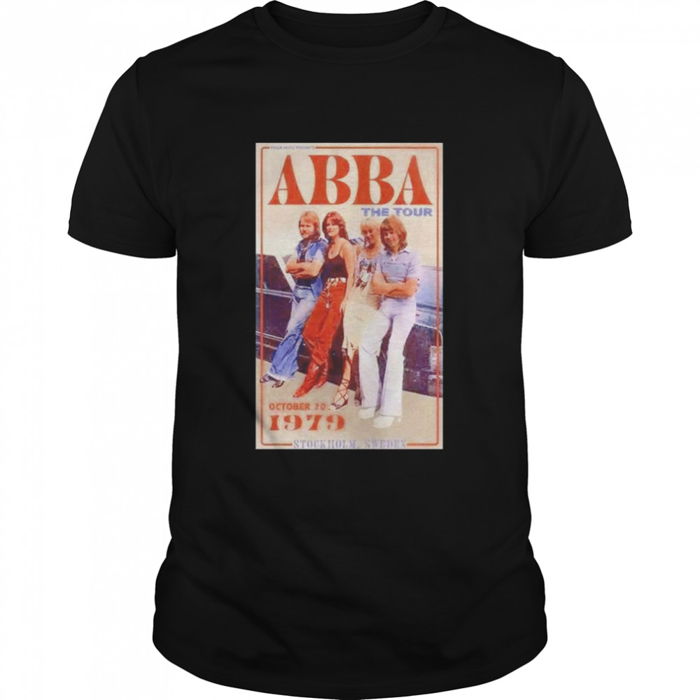Abba The Tour 1979 Vintage Shirt