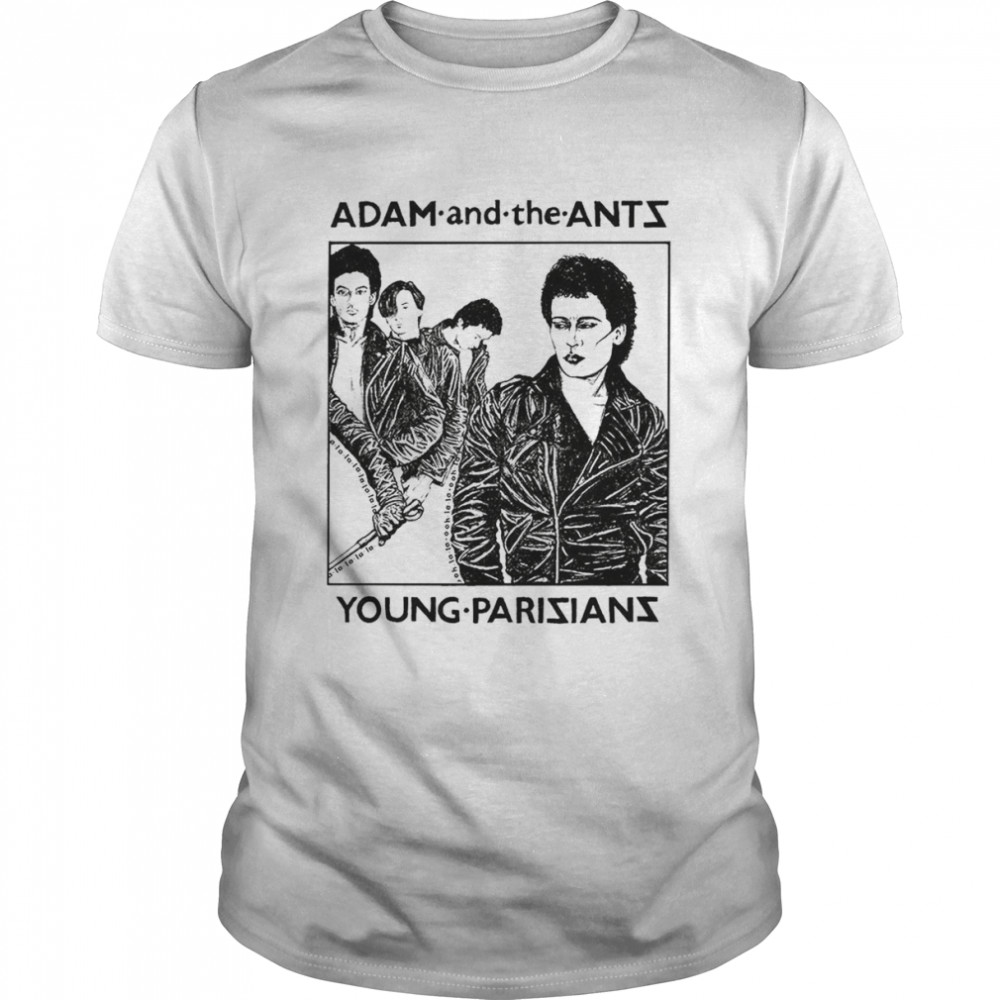 Adam Ants Young Parisians shirt