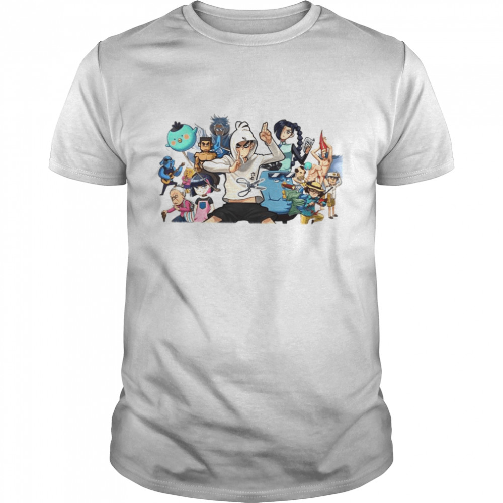 All Characters In Scissor Seven shirt