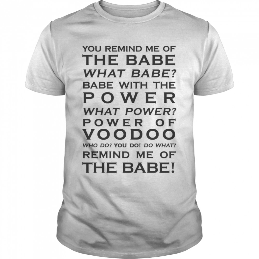 Babe With The Power Word Art Essential T-Shirt