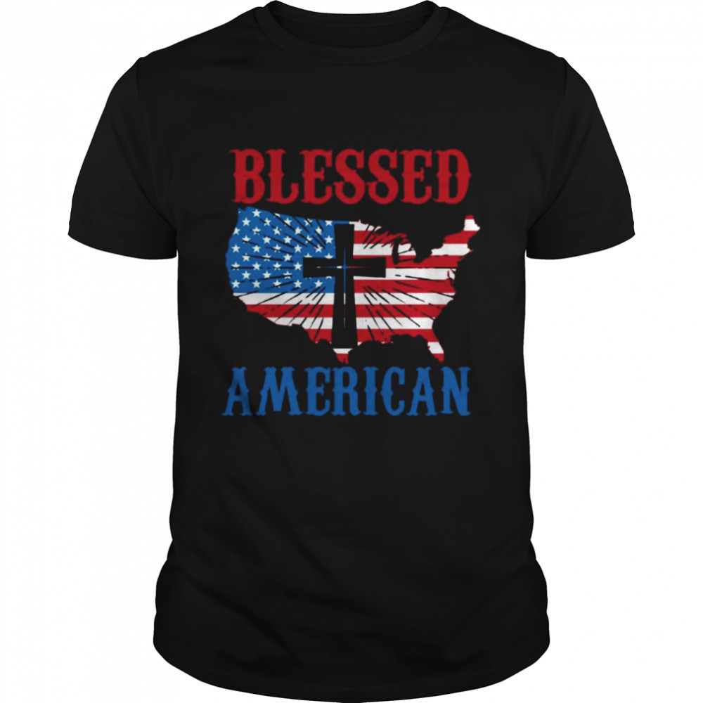Blessed American shirt Classic Men's T-shirt