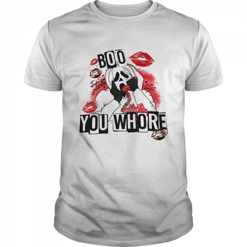 Boo Your Whore Horror Shirt