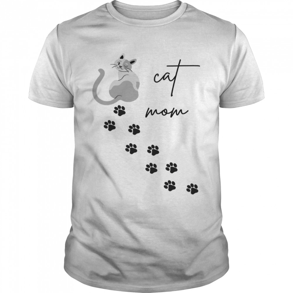Cat Mama Life Is Purrfect T-Shirt Classique Classic T-Shirts