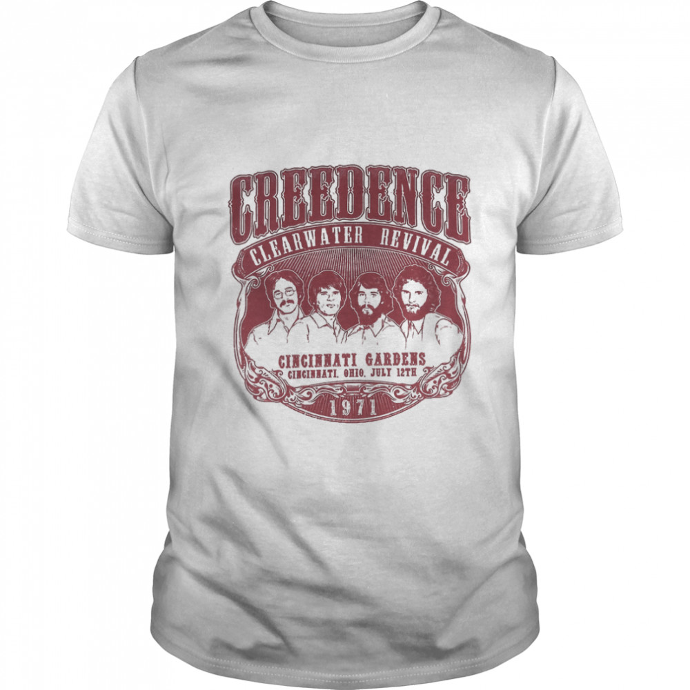 Creedence Clearwater Revival - Red Creedence Classic T-Shirt