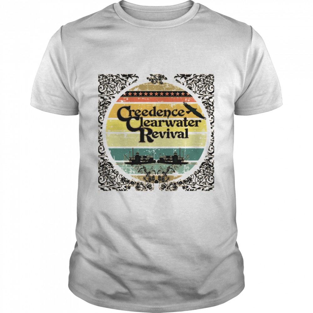Creedence Clearwater Revival Riverboats   Classic T-Shirt