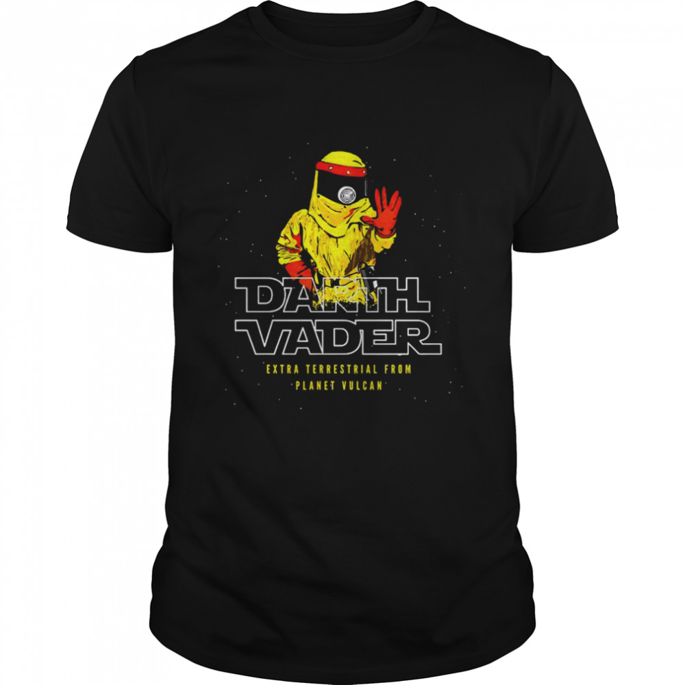 Darth Vader Planet Vulcan Parody Shirt