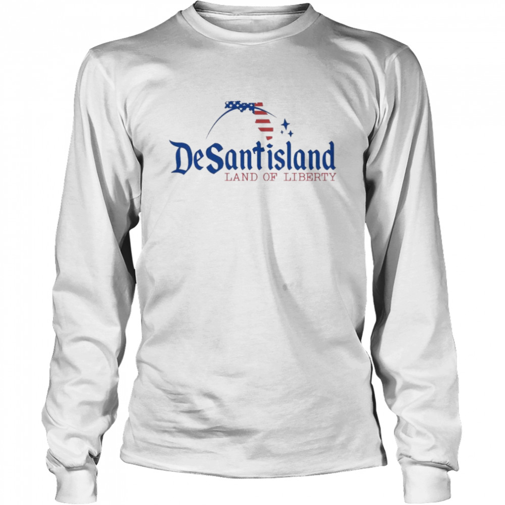 Desantisland Land Of Liberty Long Sleeved T-shirt