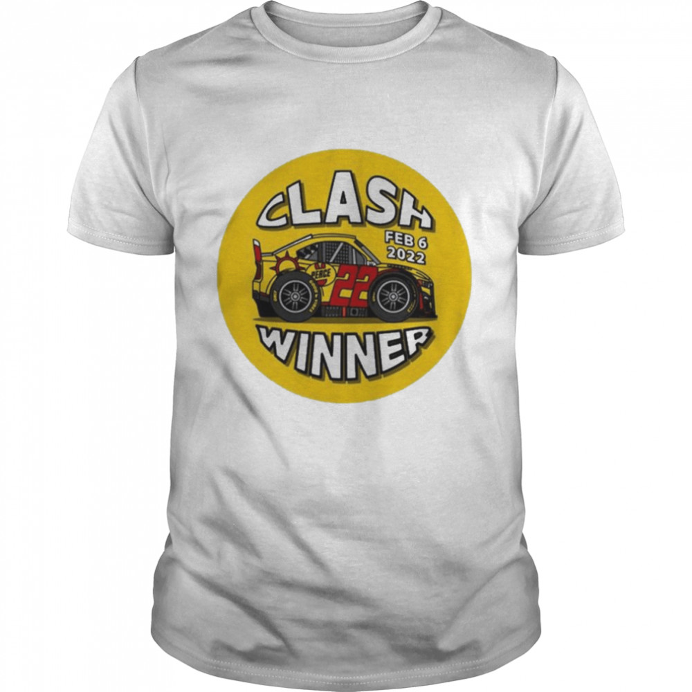 Joeys Clash Winning Ride Joey Logano 2022 Shirt