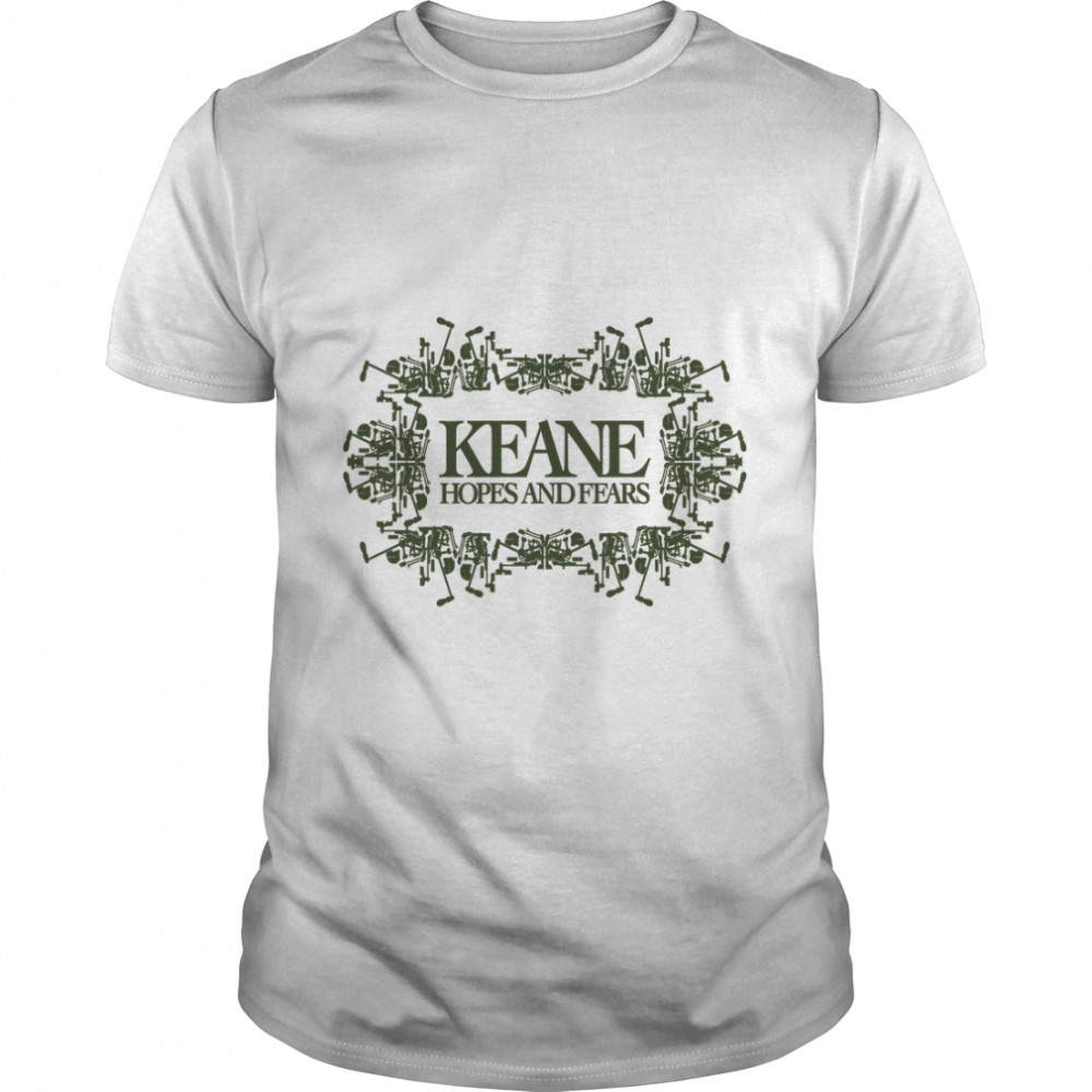 JohnHA Men_s Keane Hopes and Fears Classic T-Shirt