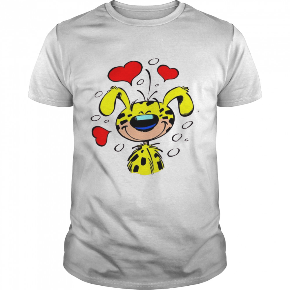 Marsupilami In Love Gaston Lagaffe Shirt