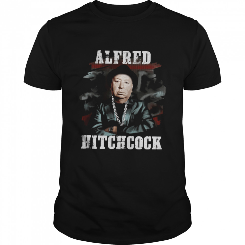 Portrait Alfred Hitchcock shirt