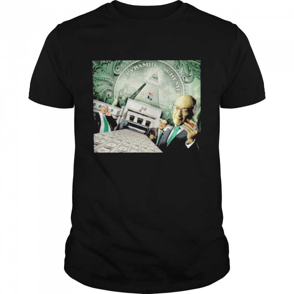 Pyramid Scheme Federal Reserve Tee Shirt