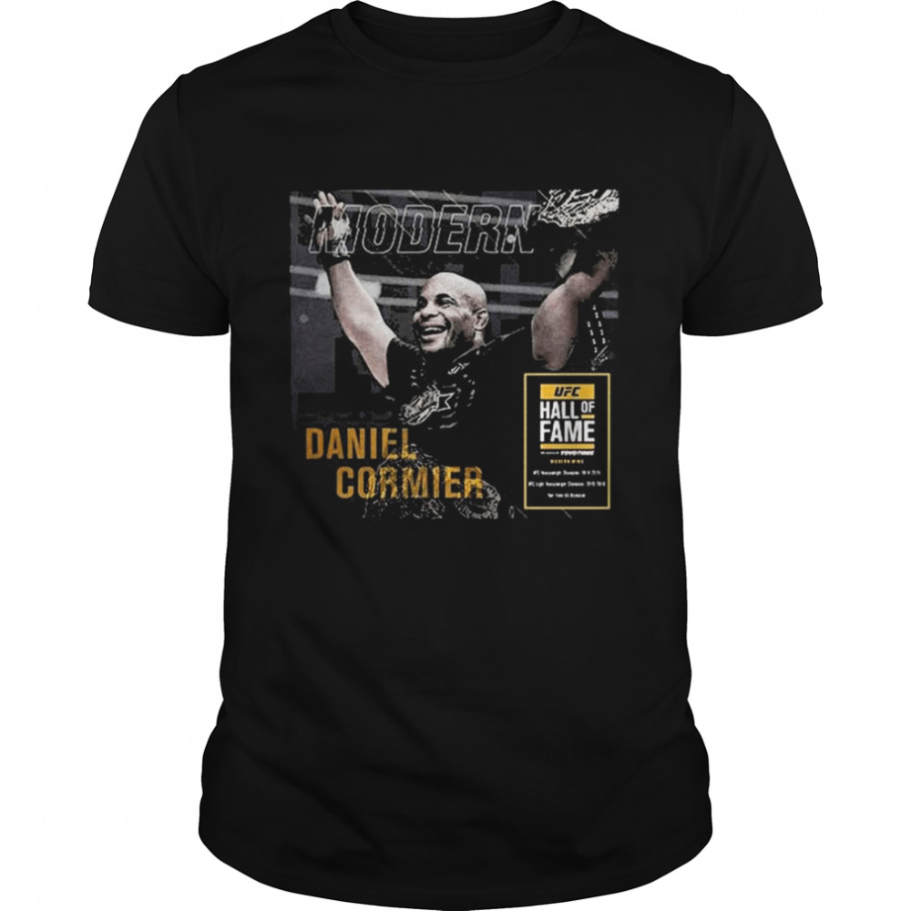 UFC Hall Of Fame HOF Modern Wing Daniel Cormier DC MMA Champions Shirt