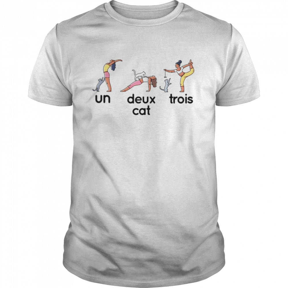 Un Deux Trois Cats French shirt