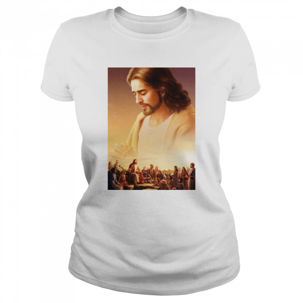 Blessed Virgen Jesus De Guadalupe Santisima  Classic Women's T-shirt