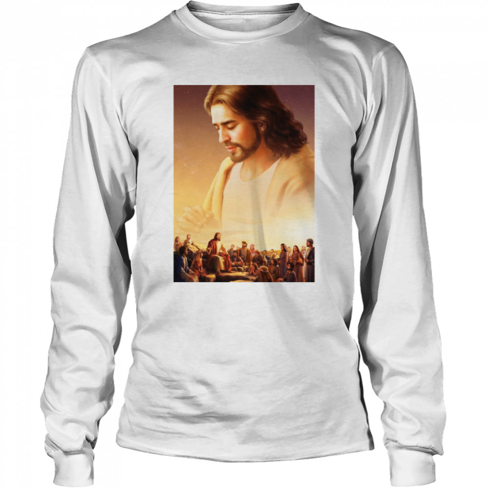 Blessed Virgen Jesus De Guadalupe Santisima  Long Sleeved T-shirt